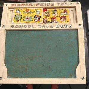 Fisher Price Vintage School Days Play Desk